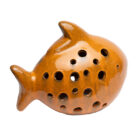 Ceramic Orange Mother Fish Marlin