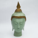 Brass Green Gold Budha Head Thai