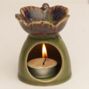 Ceramic Green Oil Burner