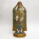 Brass Gold With Multicolor Lord Tirupati Balaji