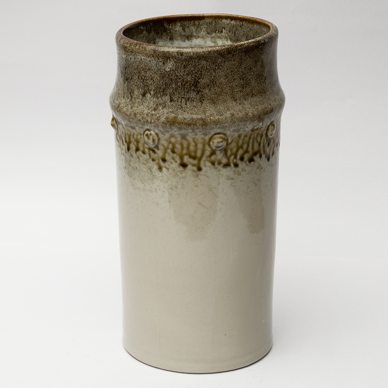 Ceramic Beige Light Brown Vase