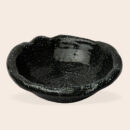 Ceramic Decorative Plate - Blue Handcrafted Oval Serving & Display Plate for Home Décor