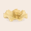 Ceramic Beige Incense Holder
