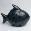 Ceramic Ocean Bluish Fish Marlin