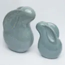Ceramic Bluish Jade Rabbit