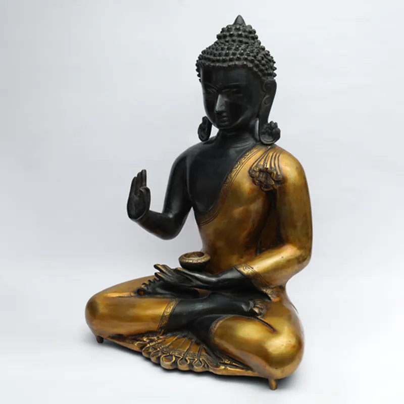 Brass Kundal Buddha - Image 2