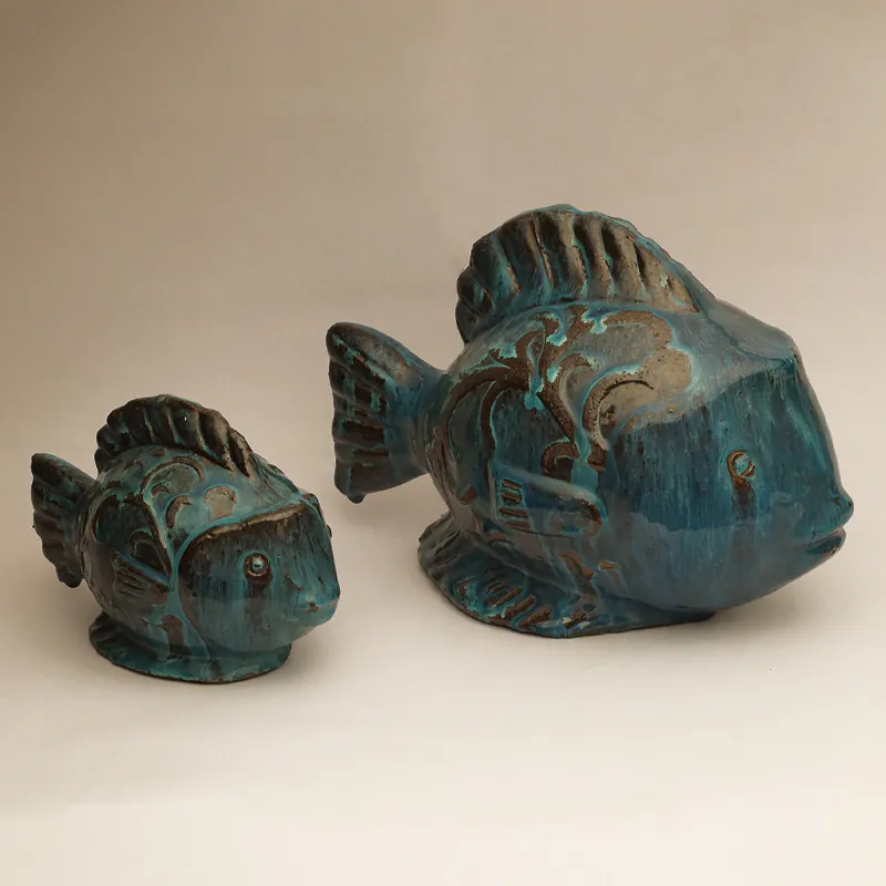 Ceramic Black & Blue Carp SB - Image 3