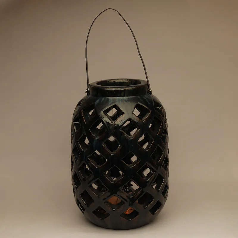 Ceramic Black Lantern XI