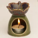 Ceramic Green Oil Burner