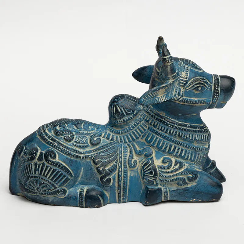 Brass Blue Nandi - Image 3