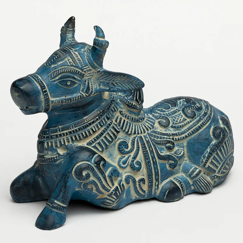 Brass Blue Nandi - Image 2