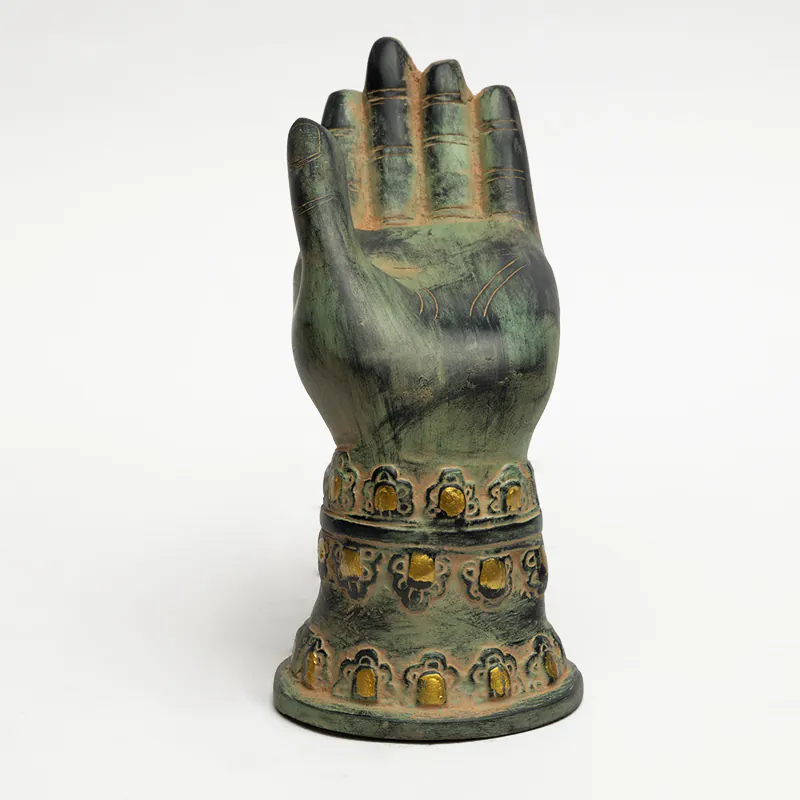 Brass Green Hand - Image 4
