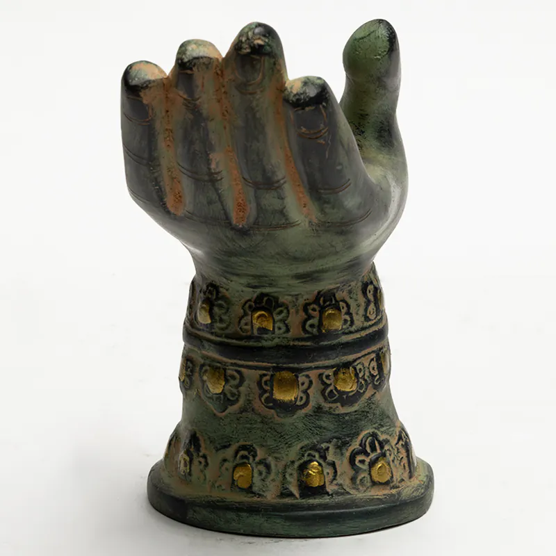 Brass Green Hand - Image 2