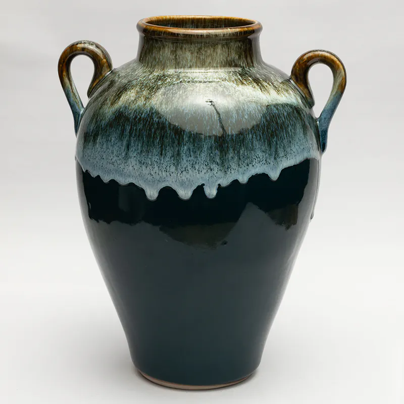 Ceramic Light Blue Vase