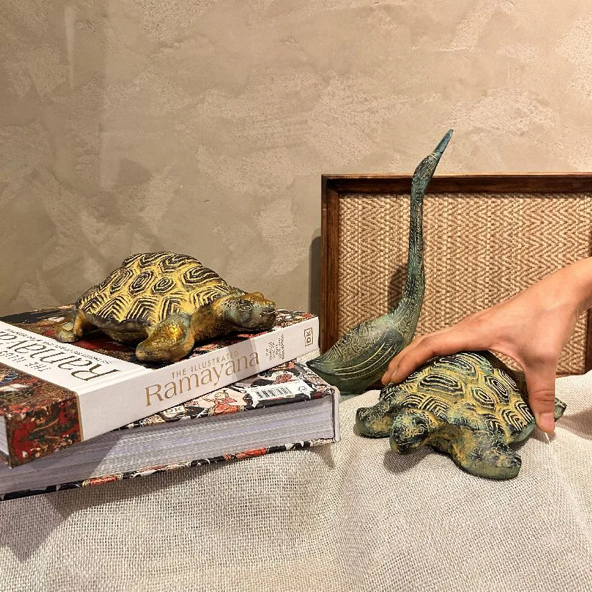 Brass Green Tortoise - Image 2