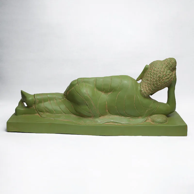 Brass Sleeping Buddha - Image 2